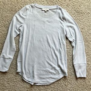 Loft blue tunic sweater